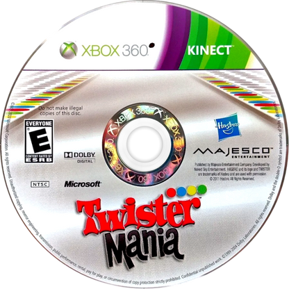 
Twister Mania | Xbox 360 | game disc/cartridge 1 | Region: North America | Source: LaunchBox