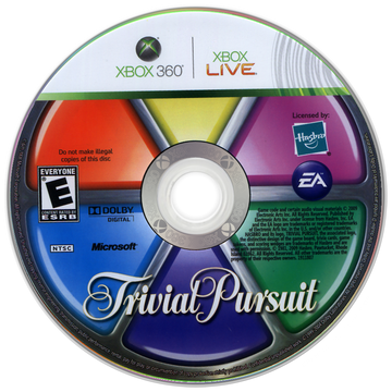 
Trivial Pursuit | Xbox 360 | game disc/cartridge 1