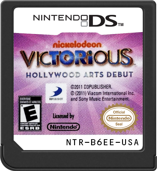 
Victorious: Hollywood Arts Debut | Nintendo DS | game disc/cartridge 1
