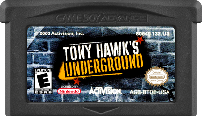 
Tony Hawk's Underground | Game Boy Advance | game disc/cartridge 1
