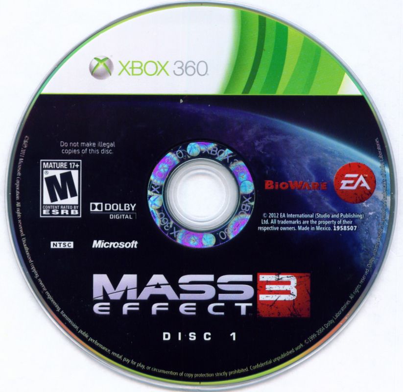 Mass Effect 3 | Xbox 360 | physical media | region=North America | source-country=United States | zypher-v2 | moby-8f879801a88b | Data by MobyGames.com