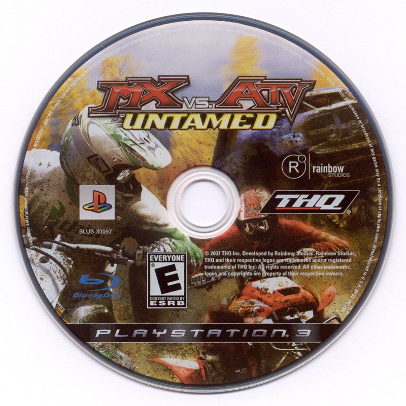MX vs. ATV: Untamed | PlayStation 3 | physical media | region=North America | source-country=United States | zypher-v2 | moby-078ab69e388e | Data by MobyGames.com