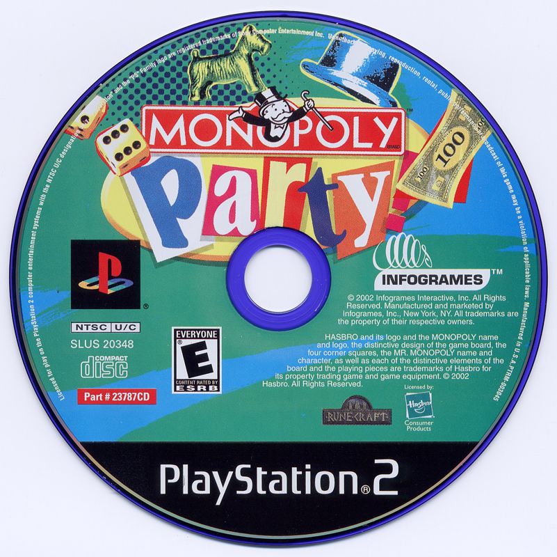 
Monopoly Party | PlayStation 2 | physical media | Data by MobyGames.com