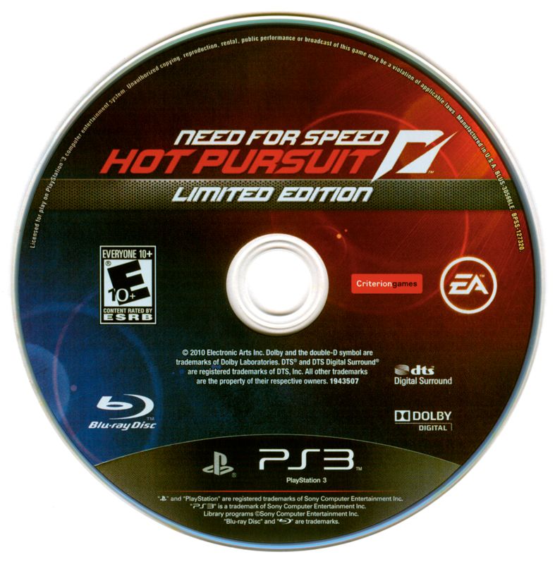 Need for Speed: Hot Pursuit (Limited Edition) | PlayStation 3 | physical media | region=North America | source-country=United States | zypher-v2 | moby-c33b35ed2397 | Data by MobyGames.com