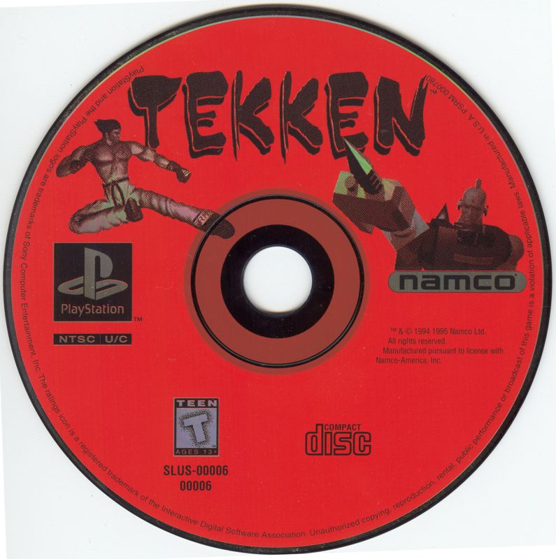 Tekken | PlayStation | physical media | Region: North America | source-country=United States | Data by MobyGames.com