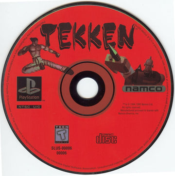 
Tekken | PlayStation | physical media | Region: North America | source-country=United States | Data by MobyGames.com