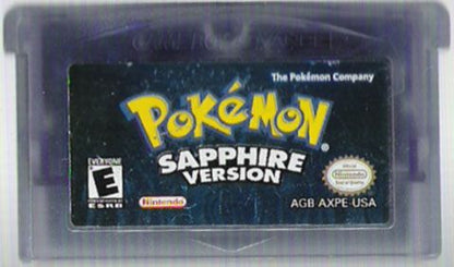 Pokémon Sapphire Version | Game Boy Advance | physical media | region=North America | source-country=United States | zypher-v2 | moby-1e0b36e95a3b | Data by MobyGames.com