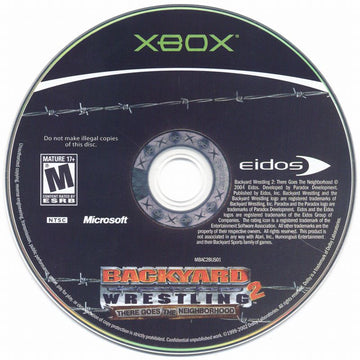 
Backyard Wrestling 2: There Goes the Neighborhood | Xbox | physical media | Data by MobyGames.com