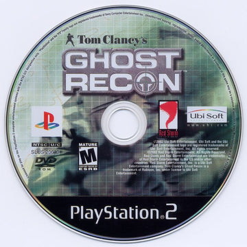 Tom Clancy's Ghost Recon | PlayStation 2 | physical media | region=North America | source-country=Canada,United States | zypher-v2 | moby-2e0256b0789a | Data by MobyGames.com