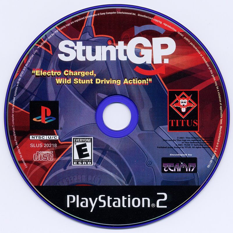 
Stunt GP | PlayStation 2 | physical media | Data by MobyGames.com