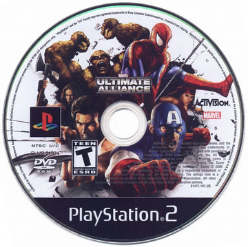 
Marvel Ultimate Alliance | PlayStation 2 | physical media | Data by MobyGames.com