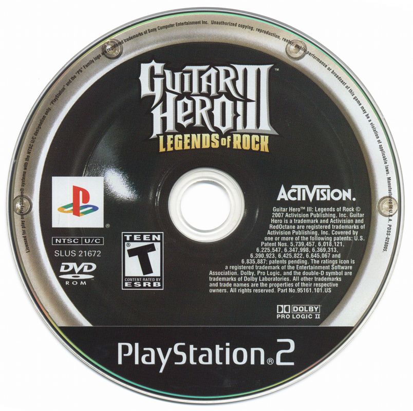 Guitar Hero III: Legends of Rock | PlayStation 2 | physical media | region=North America | source-country=United States | zypher-v2 | moby-8412759ef6dd | Data by MobyGames.com