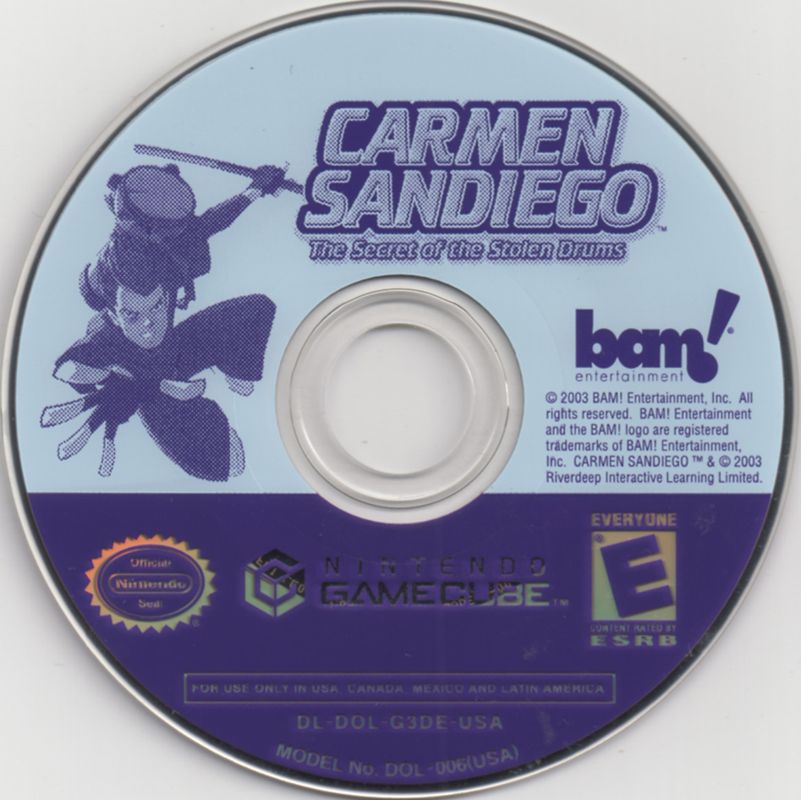 
Carmen Sandiego: The Secret of the Stolen Drums | GameCube | physical media | Data by MobyGames.com