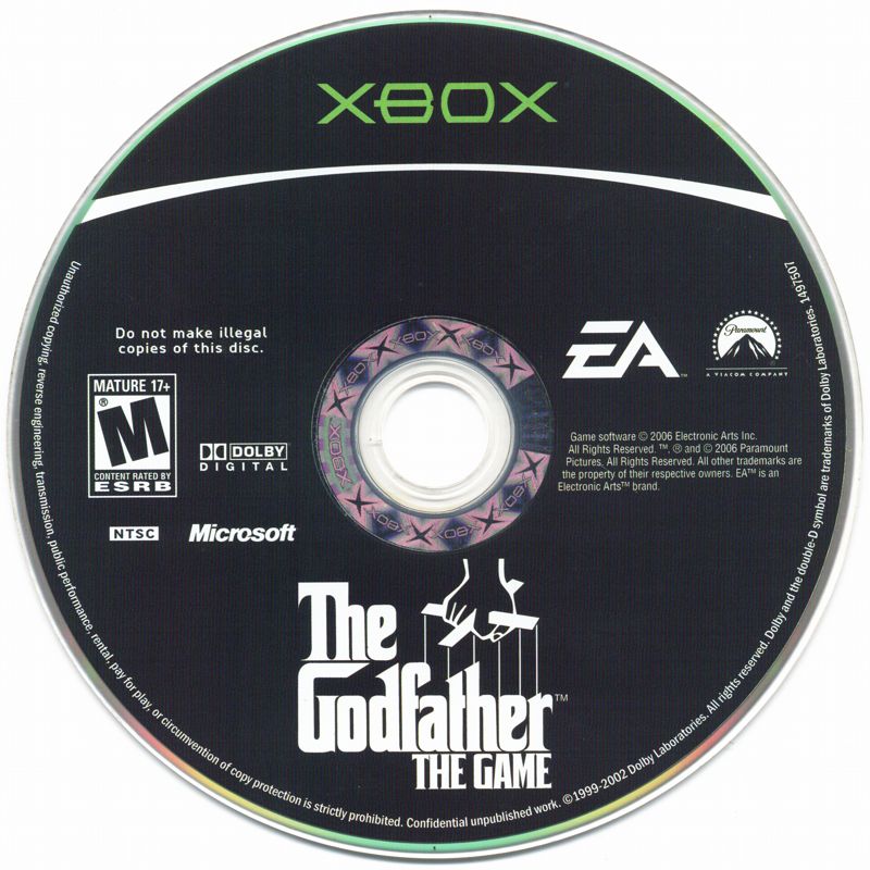 The Godfather: The Game | Xbox | physical media | region=North America | source-country=Canada,United States | zypher-v2 | moby-eefb550c9b9a | Data by MobyGames.com
