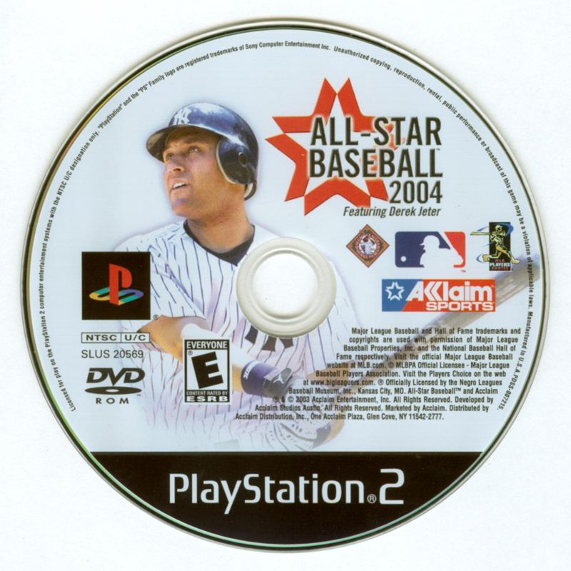 All-Star Baseball 2004 | PlayStation 2 | physical media | region=North America | source-country=Canada,United States | zypher-v2 | moby-245c59d19d52 | Data by MobyGames.com