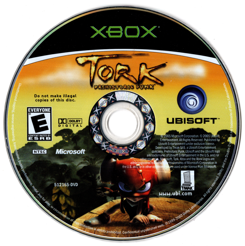 
Tork: Prehistoric Punk | Xbox | physical media | Data by MobyGames.com
