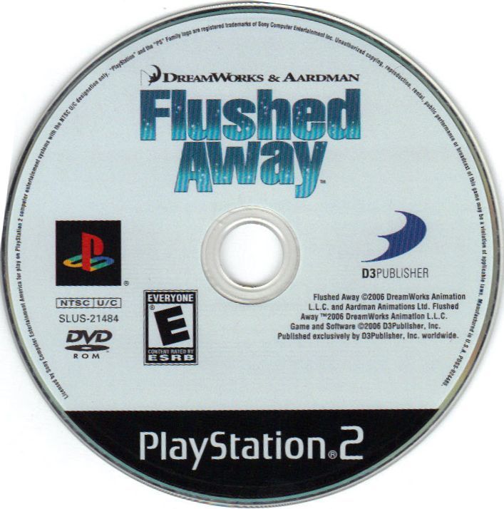 
DreamWorks & Aardman Flushed Away | PlayStation 2 | physical media | Data by MobyGames.com