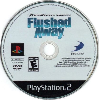 
DreamWorks & Aardman Flushed Away | PlayStation 2 | physical media | Data by MobyGames.com