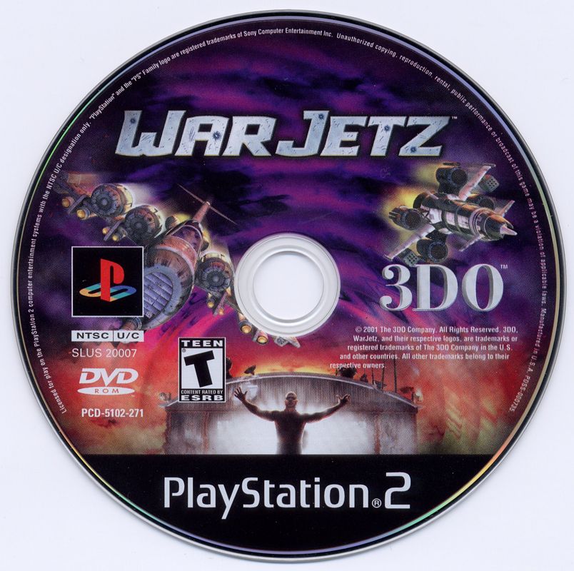 WarJetz | PlayStation 2 | physical media | Region: North America | source-country=Canada,United States | Data by MobyGames.com