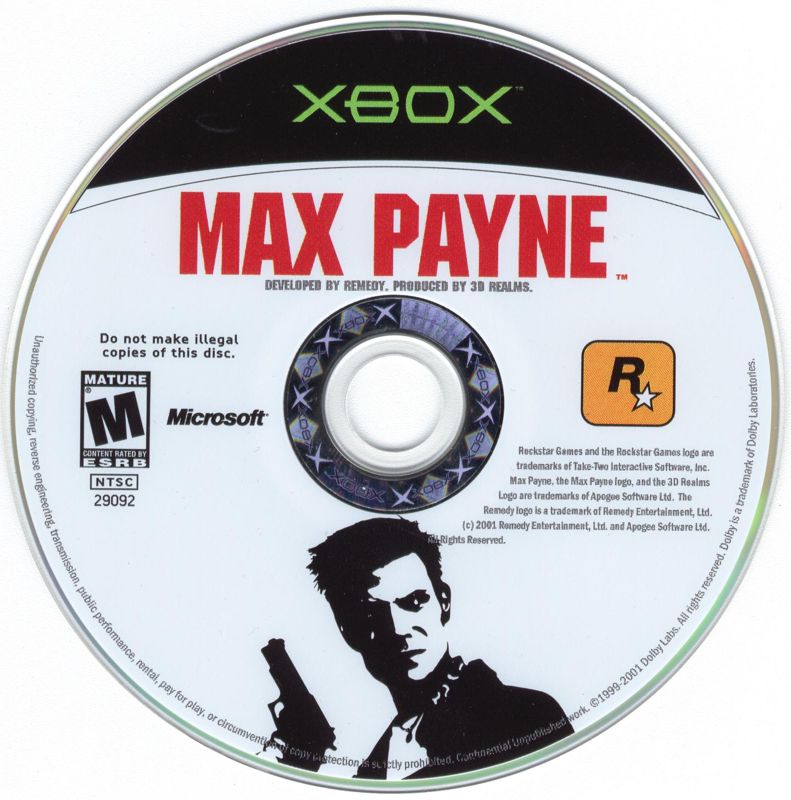 
Max Payne | Xbox | physical media | Data by MobyGames.com