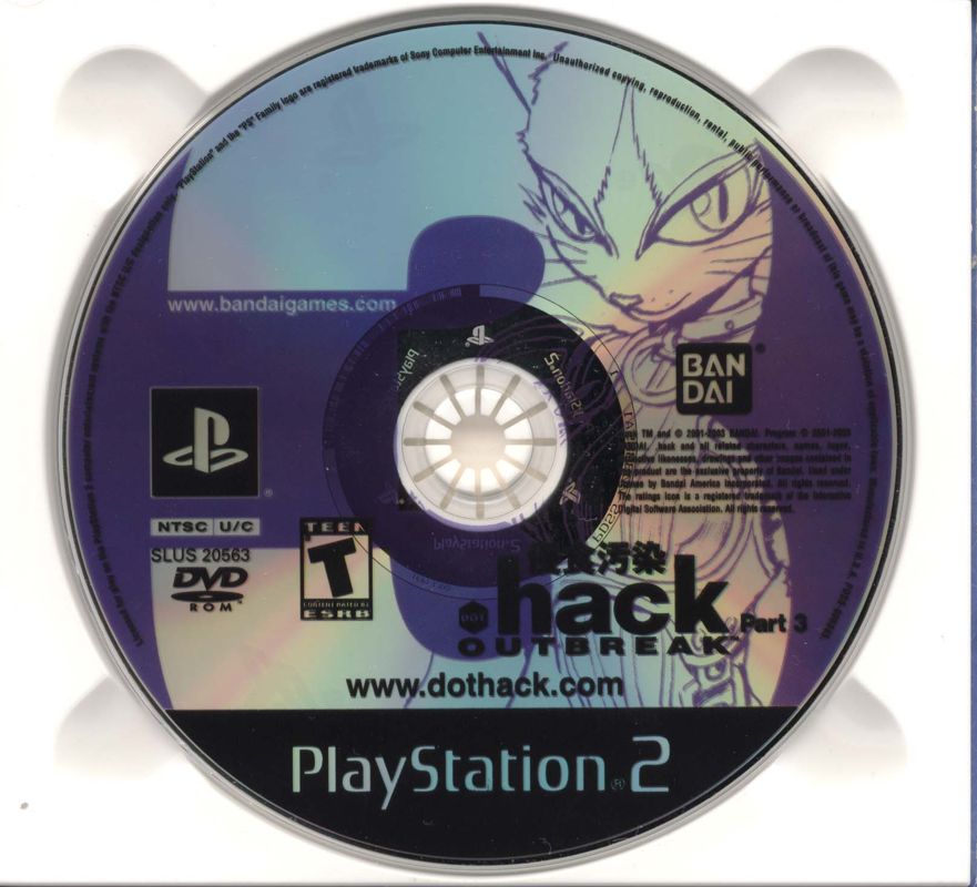 
.hack//Outbreak: Part 3 | PlayStation 2 | physical media | Data by MobyGames.com