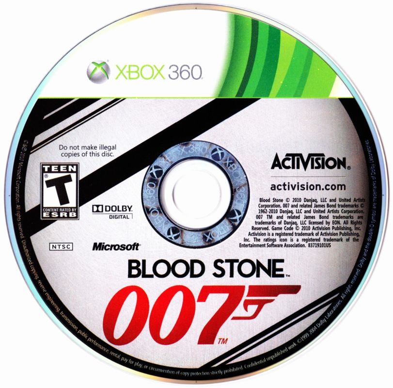 007: Blood Stone | Xbox 360 | physical media | region=North America | source-country=United States | zypher-v2 | moby-f23767cf5a54 | Data by MobyGames.com