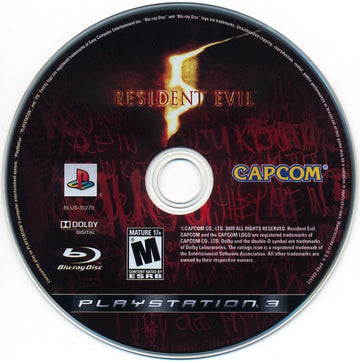 Resident Evil 5 | PlayStation 3 | physical media | region=North America | source-country=United States | zypher-v2 | moby-e422c07e9f4d | Data by MobyGames.com
