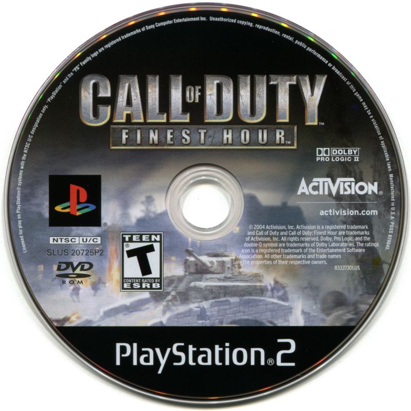 
Call of Duty: Legacy | PlayStation 2 | physical media | Region: North America | source-country=United States | Data by MobyGames.com