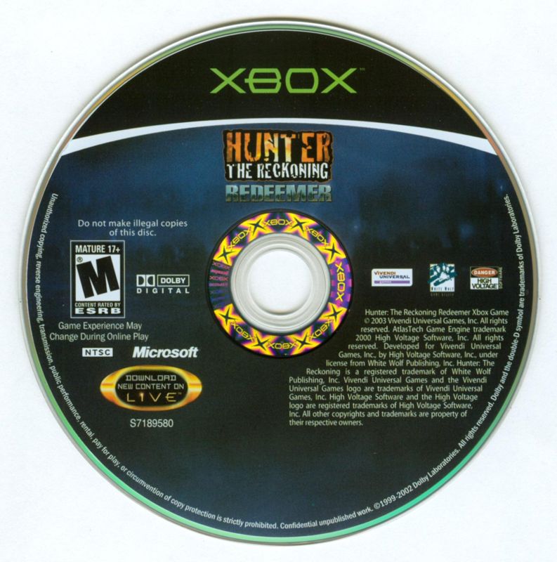 
Hunter: The Reckoning - Redeemer | Xbox | physical media | Data by MobyGames.com