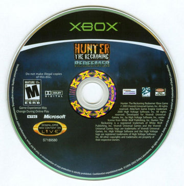 
Hunter: The Reckoning - Redeemer | Xbox | physical media | Data by MobyGames.com