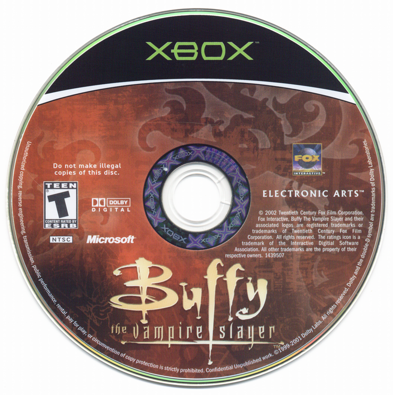 Buffy the Vampire Slayer | Xbox | physical media | Region: North America | source-country=Canada,United States | Data by MobyGames.com