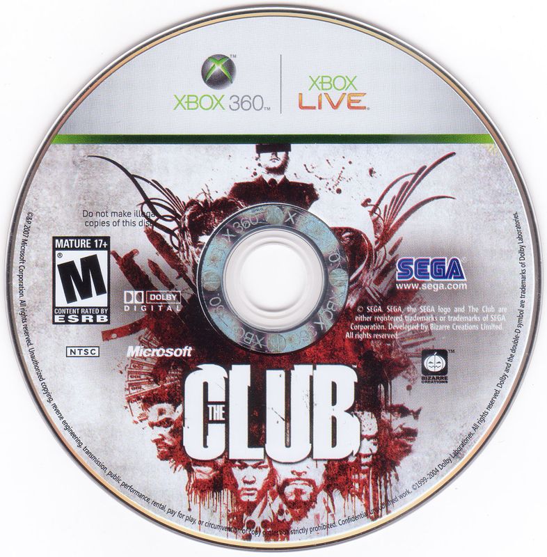 The Club | Xbox 360 | physical media | Data by MobyGames.com