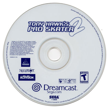 
Tony Hawk's Pro Skater 2 | Dreamcast | game disc 1 of 1 | Data by MobyGames.com
