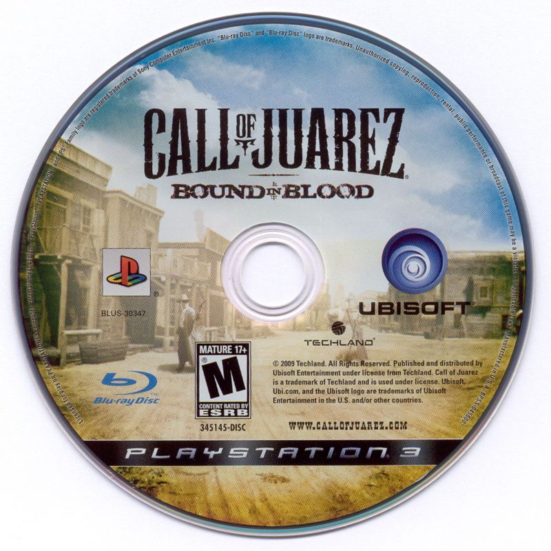 
Call of Juarez: Bound in Blood | PlayStation 3 | physical media | Region: North America | source-country=Canada,Mexico,United States | Data by MobyGames.com