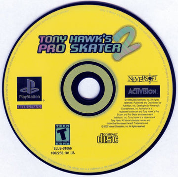 
Tony Hawk's Pro Skater 2 | PlayStation | physical media | Region: North America | source-country=United States | Data by MobyGames.com