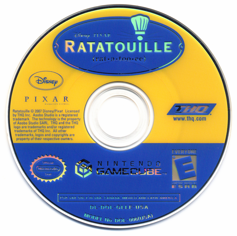 
Disney•Pixar Ratatouille | GameCube | physical media | Data by MobyGames.com