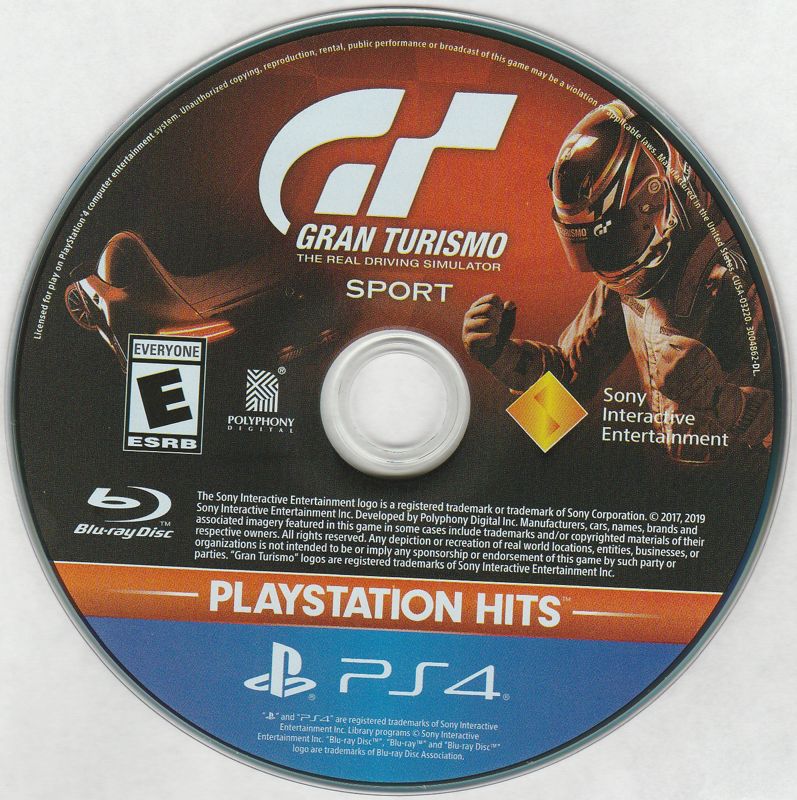 
Gran Turismo: Sport | PlayStation 4 | physical media | Data by MobyGames.com