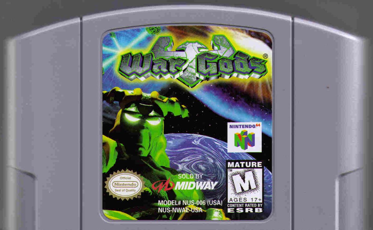 
War Gods | Nintendo 64 | physical media | Data by MobyGames.com