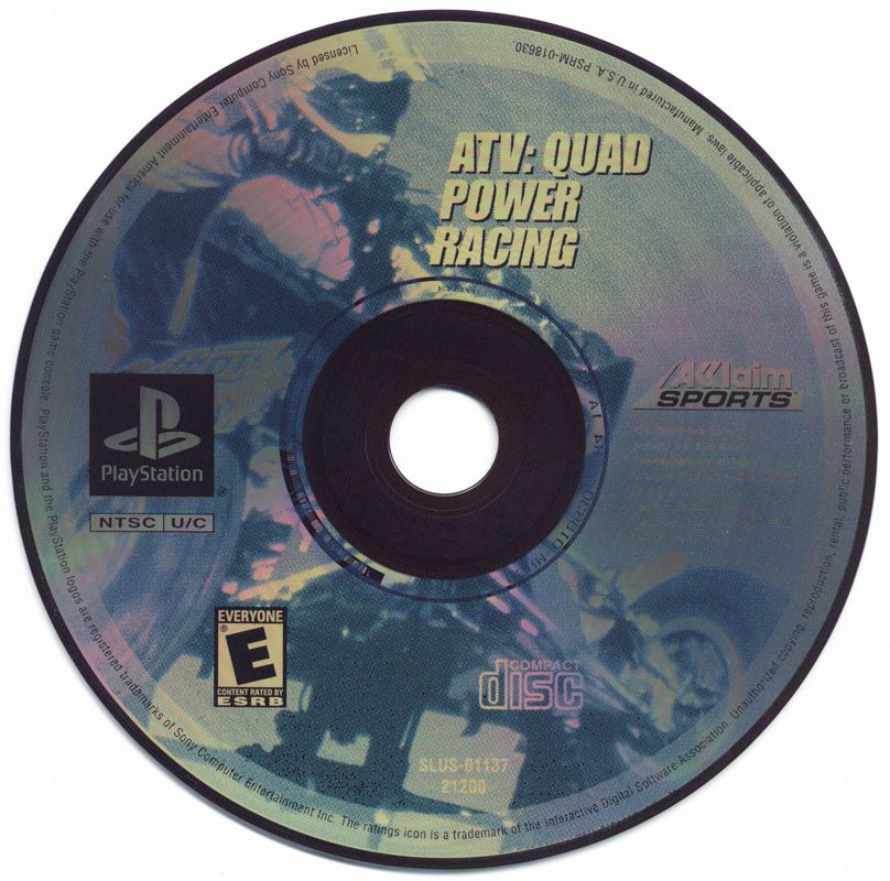 
ATV: Quad Power Racing | PlayStation | physical media | Region: North America | source-country=United States | Data by MobyGames.com