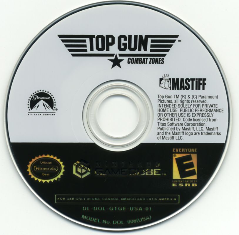 
Top Gun: Combat Zones | GameCube | physical media | Data by MobyGames.com
