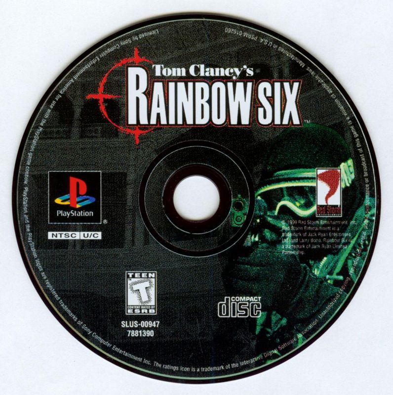Tom Clancy's Rainbow Six | PlayStation | physical media | region=North America | source-country=Canada,United States | zypher-v2 | moby-5157157af1a5 | Data by MobyGames.com