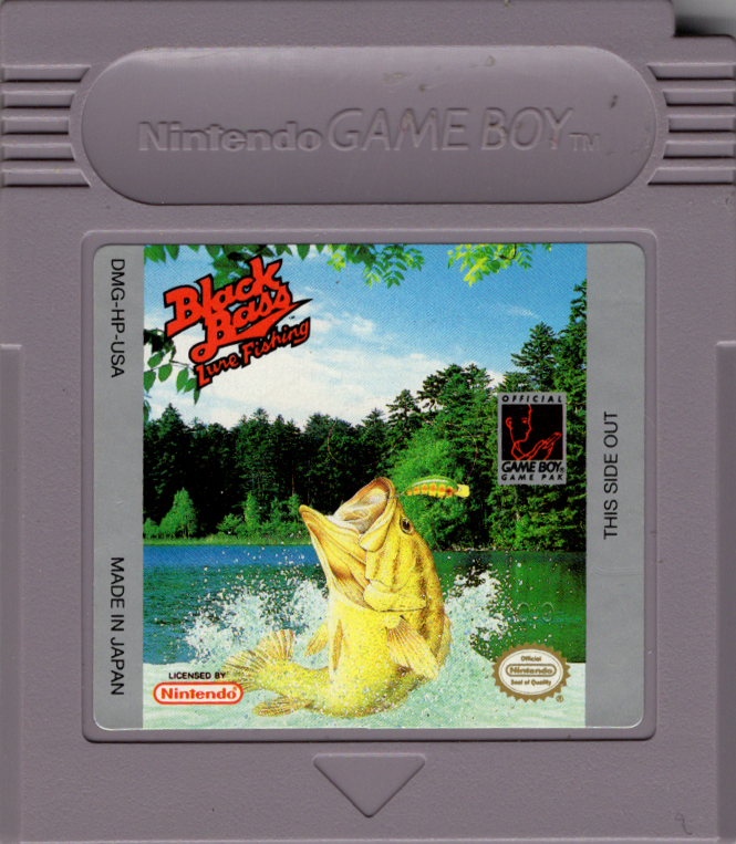 
Black Bass: Lure Fishing | Game Boy | game disc 1 of 1 | Data by MobyGames.com