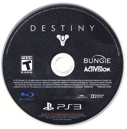 
Destiny | PlayStation 3 | physical media | Region: North America | source-country=United States | Data by MobyGames.com