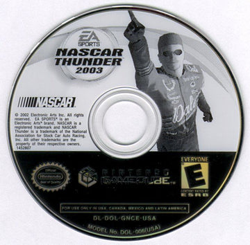NASCAR Thunder 2003 | GameCube | physical media | region=North America | source-country=United States | zypher-v2 | moby-e3f442a9bf78 | Data by MobyGames.com