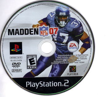 Madden NFL 07 | PlayStation 2 | physical media | region=North America | source-country=Canada,United States | zypher-v2 | moby-28186c710ebf | Data by MobyGames.com