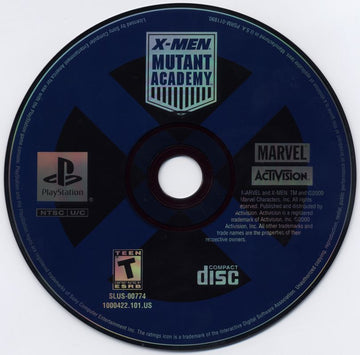 
X-Men: Mutant Academy | PlayStation | physical media | Region: North America | source-country=United States | Data by MobyGames.com