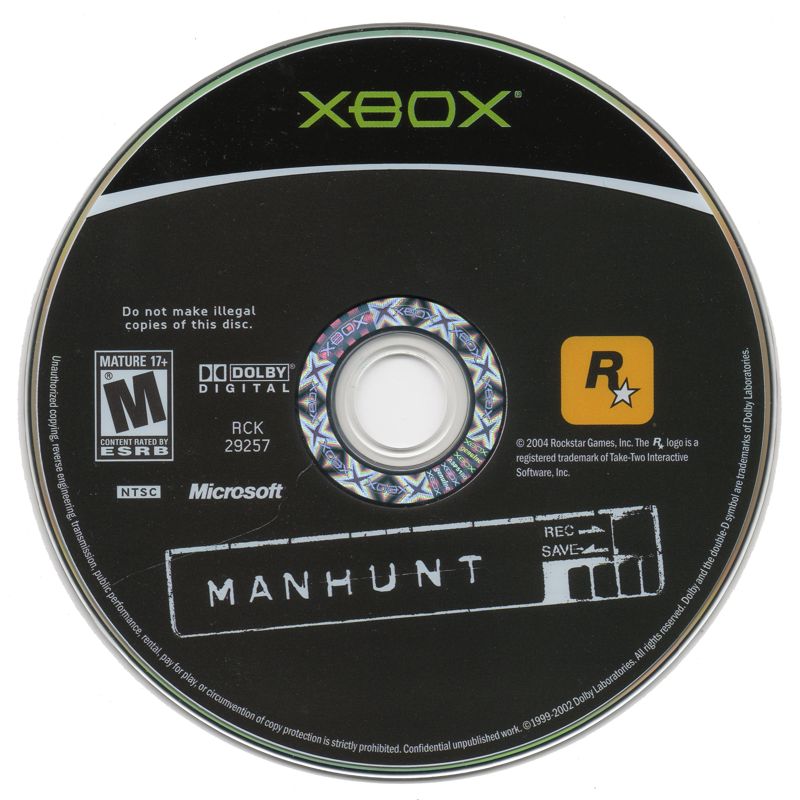 
Manhunt | Xbox | physical media | Data by MobyGames.com