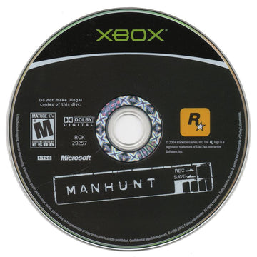
Manhunt | Xbox | physical media | Data by MobyGames.com