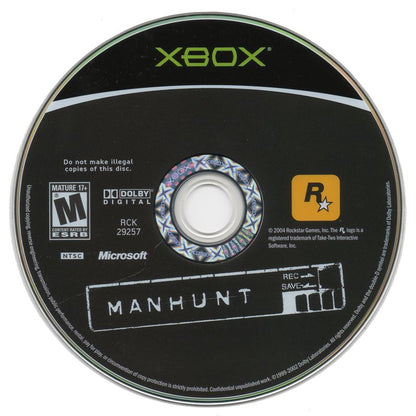 
Manhunt | Xbox | physical media | Data by MobyGames.com