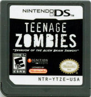 
Teenage Zombies: "Invasion of the Alien Brain Thingys" | Nintendo DS | game disc 1 of 1 | Data by MobyGames.com